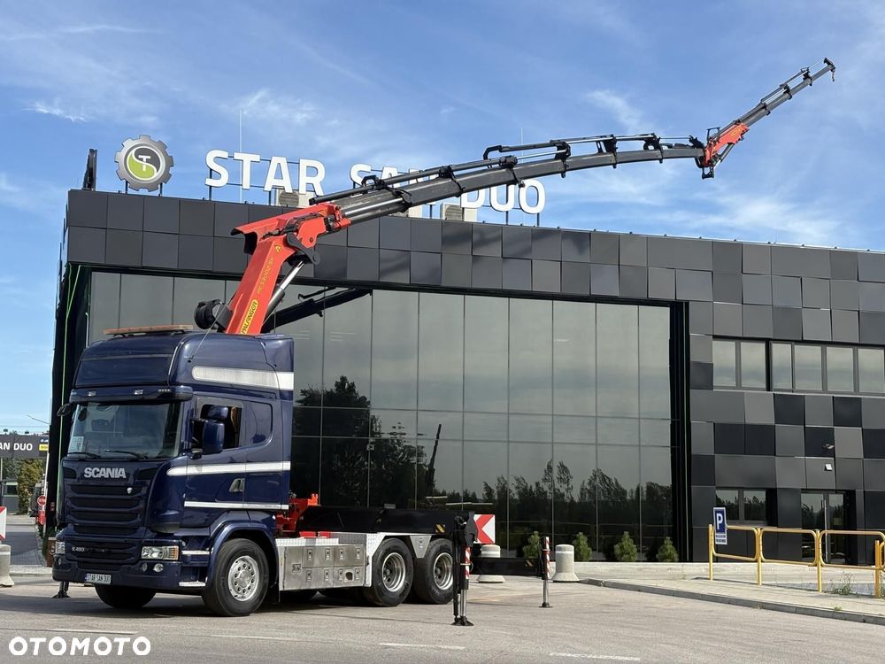 Scania R490 6x4 PALFINGER PK 53002 SH HDS Żuraw Siodło - 6