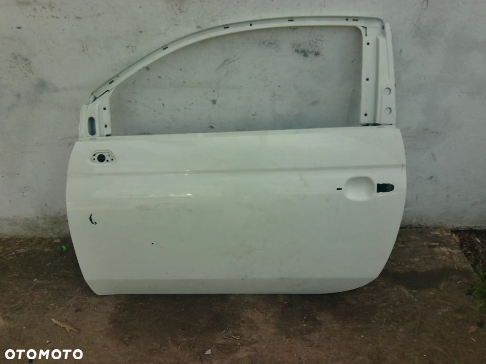 FIAT 500 DRZWI EWE BIAŁE