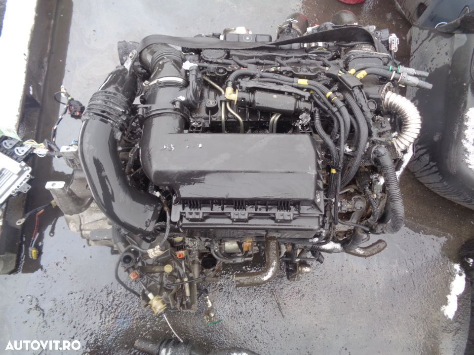 Vand Motor cu Pompa si Injectoare Peugeot 407/307/Citroen C5 1.6 HDI 109CP 9HZ din 2006 - 2