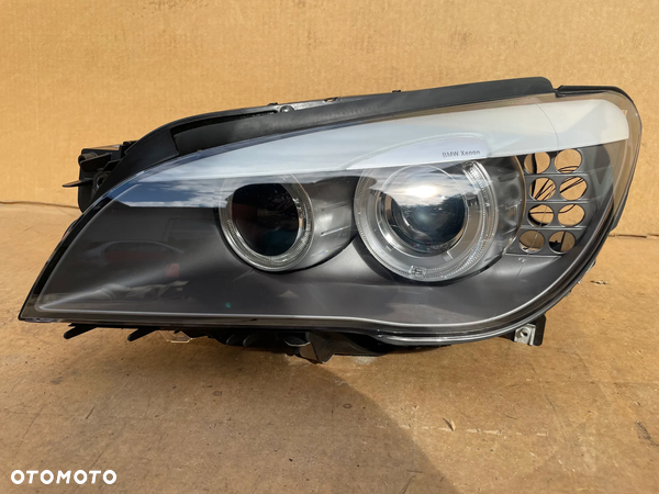 BMW 7 F01 F02 LAMPA PRZEDNIA LEWA ORYGINALNA EUROPEJSKA 7225229 NIESKRĘTNA JAK NOWA