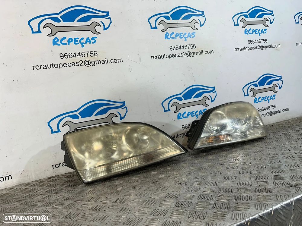 .Conjunto Farol Otica Frente Frontal Direita Esquerda Original Kia Sorento Fase 1 2002 a 2006 - 3