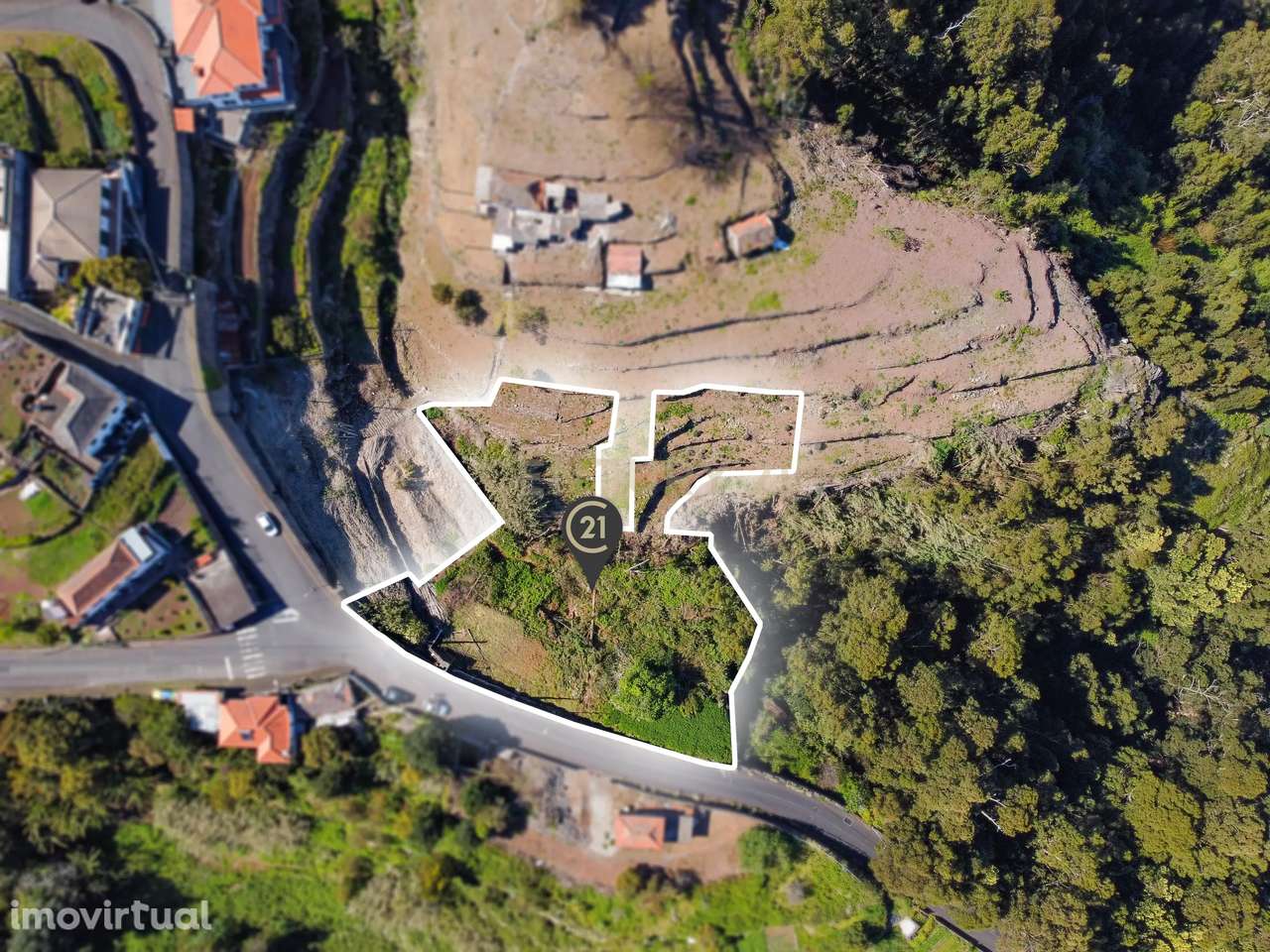 Terreno com Vista Mar e Potencial de Construção em Santa Cruz - Grande imagem: 2/24