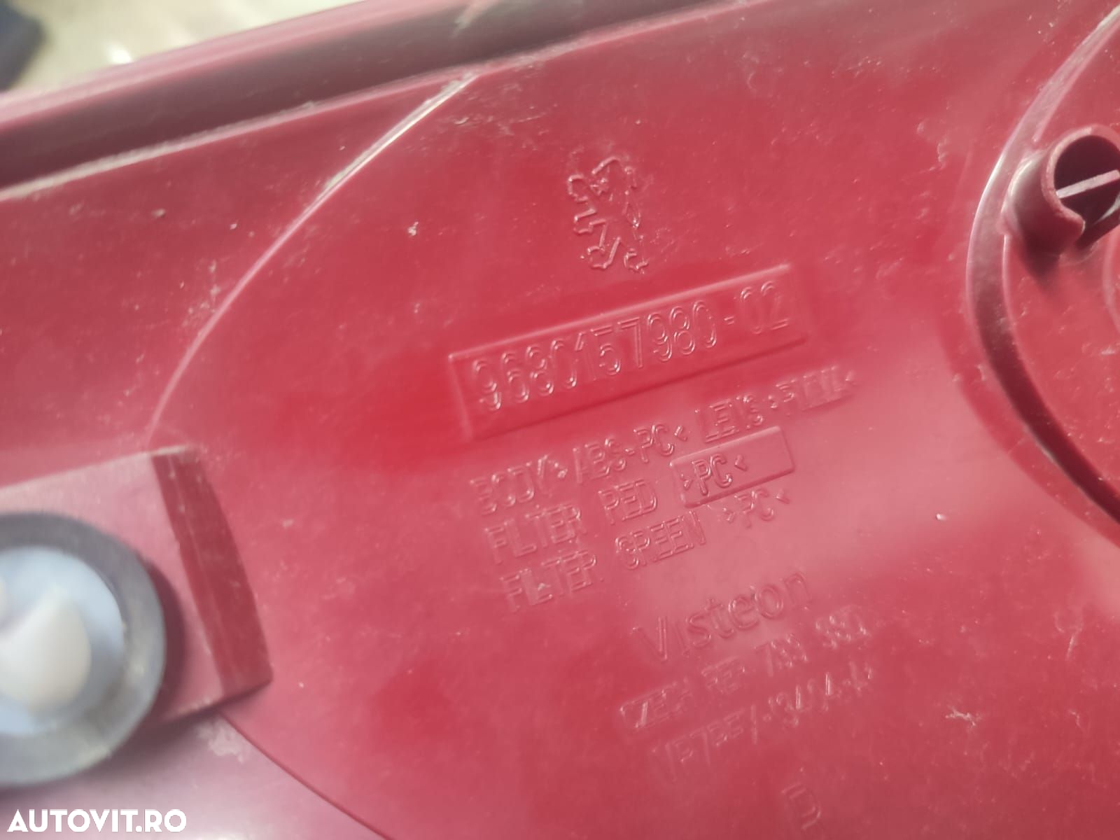 Stop dreapta 9680157980 Peugeot 207 1 [2006 - 2009] 1.6 hdi 9H01 - 8