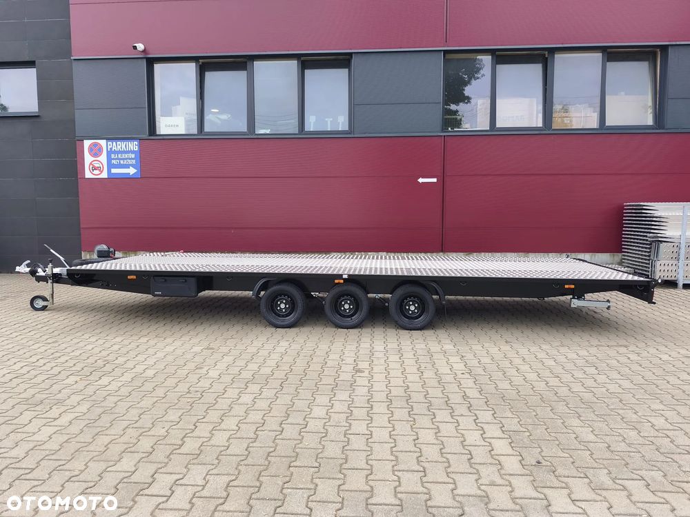 Besttrailers Laweta Warior NM Besttrailers 6,5 x 2,2m, DMC 3500kg, koła R13C, podjazdy, wciągarka ALKO - 2