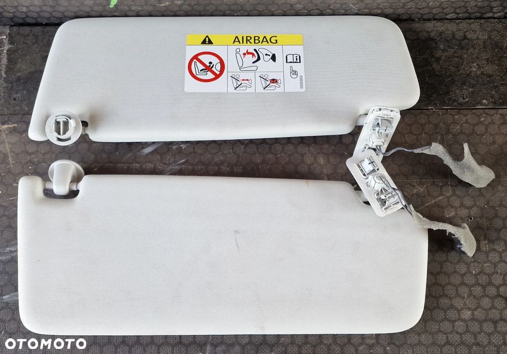 OSŁONA PRZECIWSŁONECZNA PRAWA LEWA 5G0857623B 5G0857624B VW GOLF VII - 5