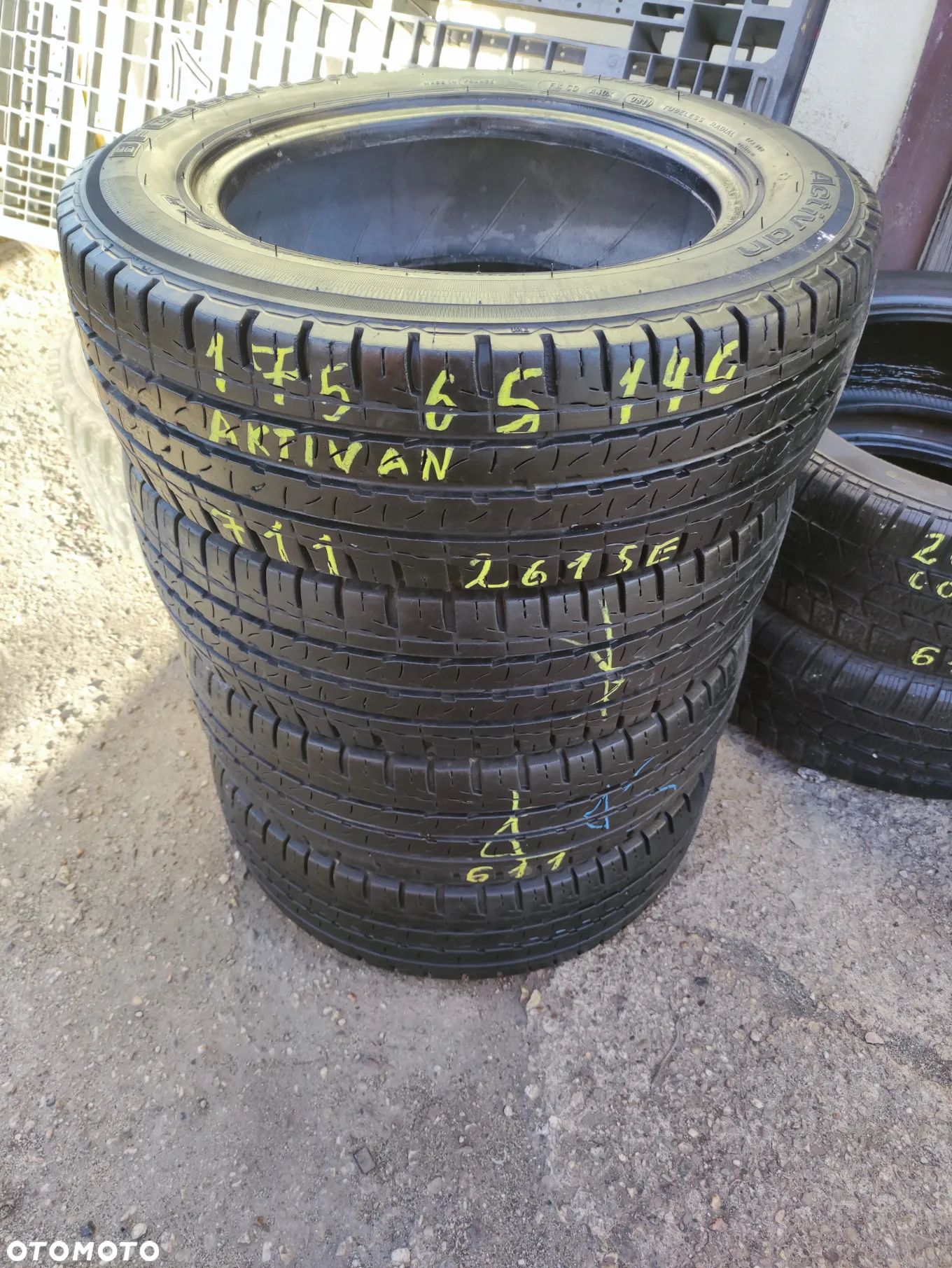 175/65R14C 90/88T Opony Letnie Lato BFGoodrich Activan Legnica ALU-RAD jak 175/65 6-7mm 14C - 3