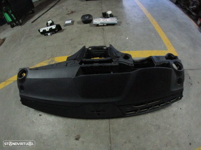 Kit Airbags 307976398162AD 306259010 305669599AR 2058608701 A2049012704 34074000F 34074002F MERCEDES C S204 W204 FASE 2  2012 200CDI 136CV 5P PRETO PRETO - 3