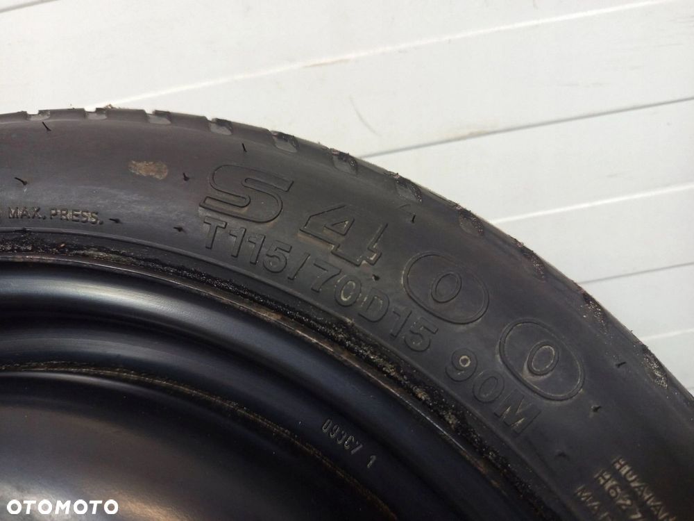 KOŁO DOJAZDOWE MITSUBISHI COLT Z30 SMART 4x114.3 4250A850 A4544007100 - 9