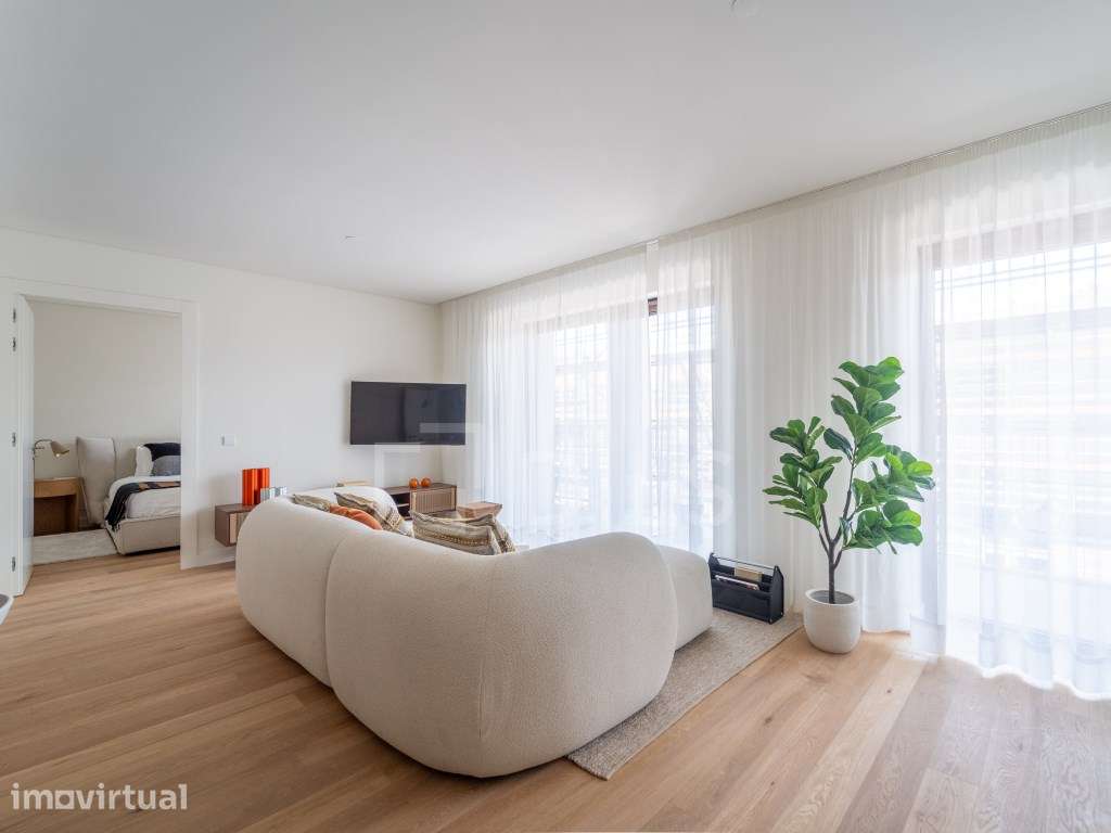 Apartamento T2 com área exterior no mais recente empreendimento jun... - Grande imagem: 2/70
