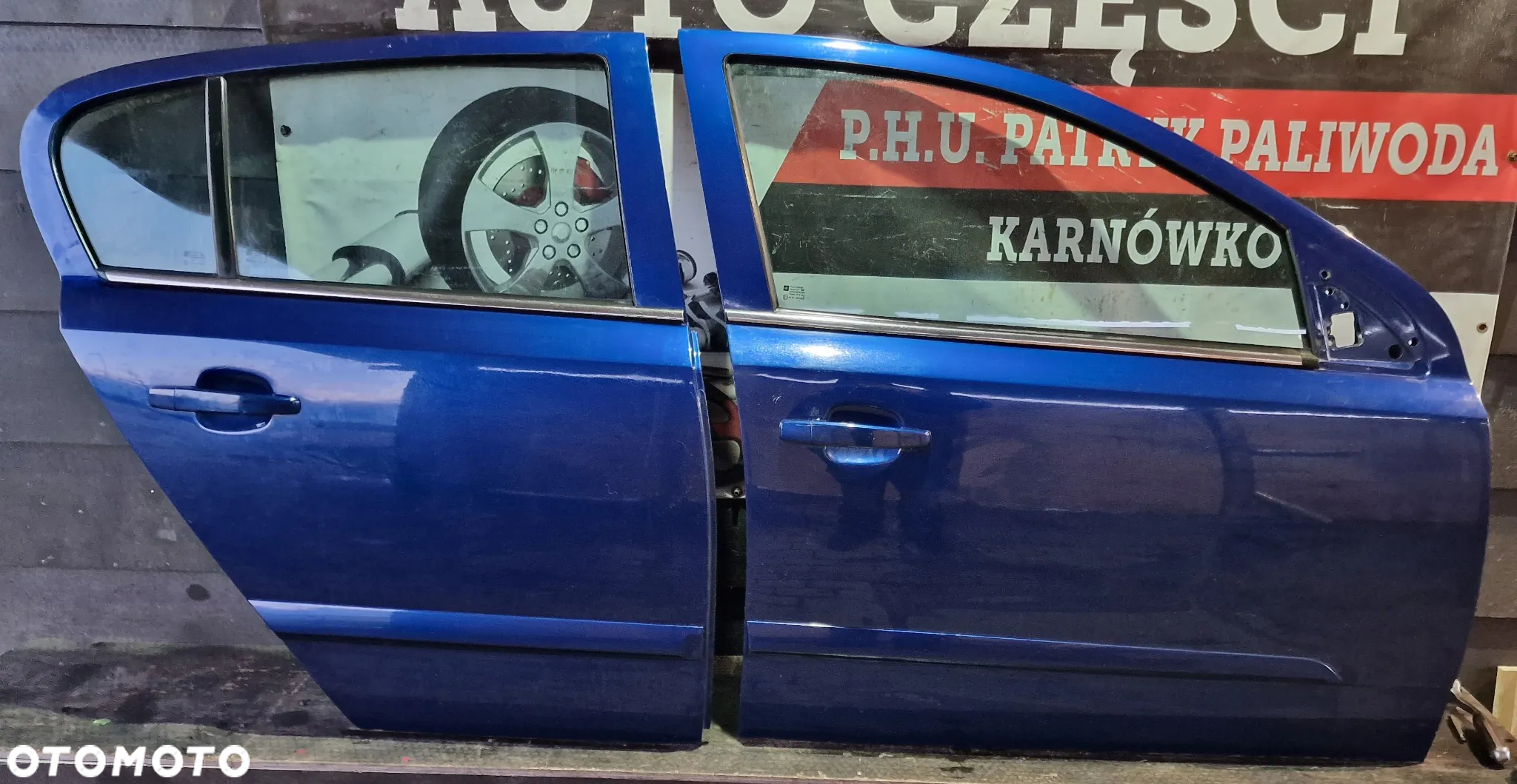 DRZWI PRAWE PRZÓD TYŁ OPEL ASTRA H HB Z21B - 11
