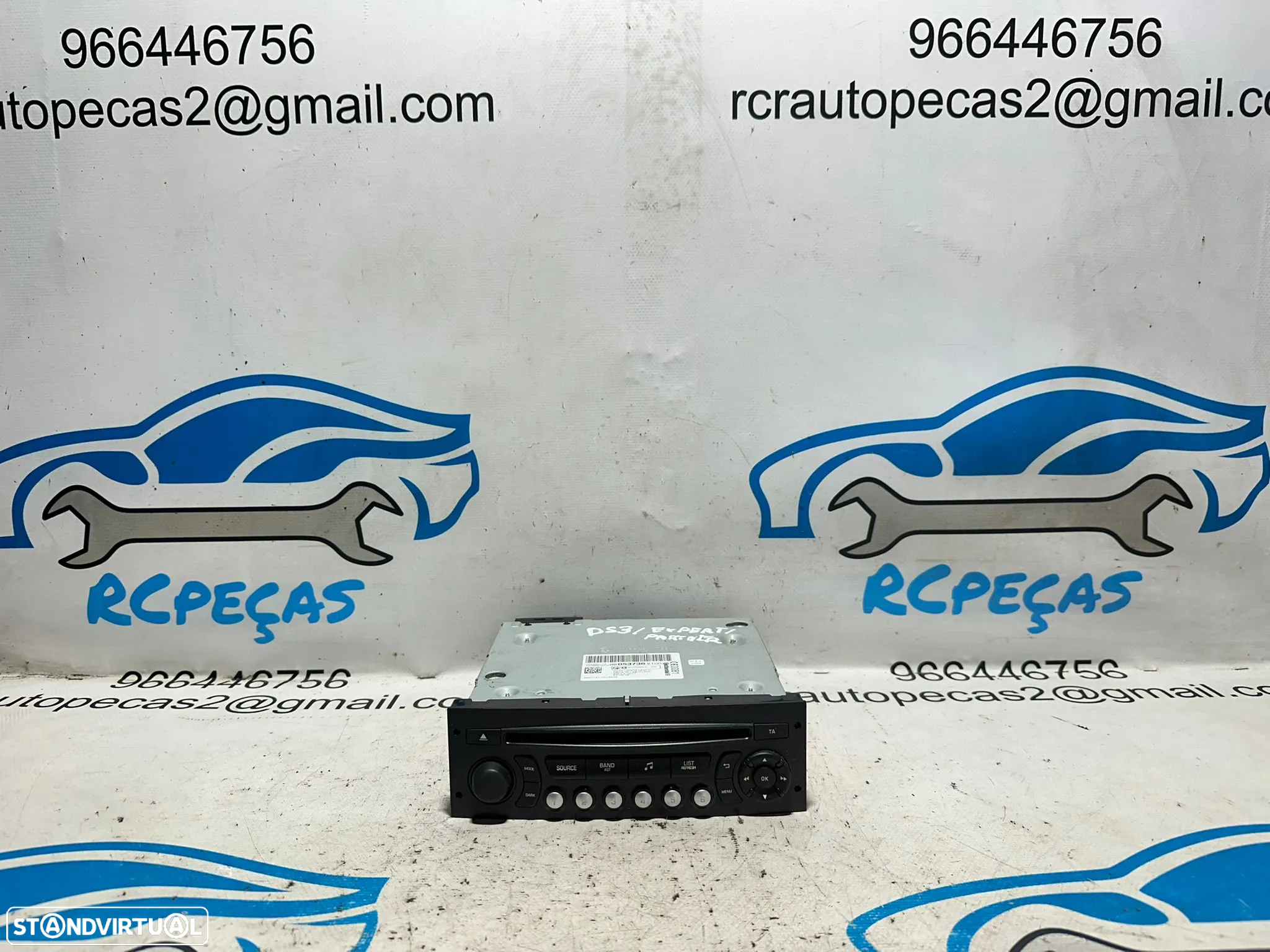 .Radio Original Continental PSA Peugeot Citroen 98053736XT00 - 2