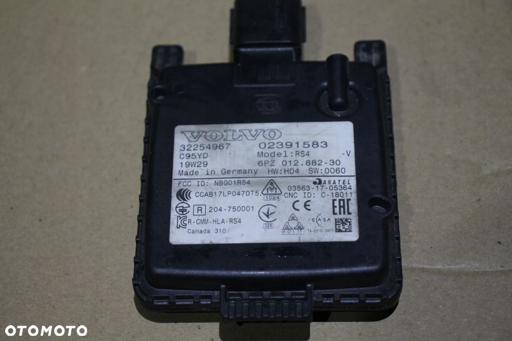 volvo v90 s90 xc90 v60 s60 xc60 moduł blis czujnik sensor pola 32254967 - 1