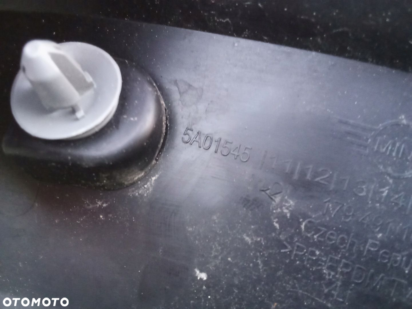 EU LISTWA BŁOTNIKA LEWY PRZÓD MINI F56 F57 LIFT 5A01545 - 5