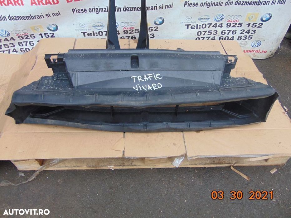 Deflector aer capota Renault Trafic 2015-2021 Opel Vivaro Nissan NV 30 - 1