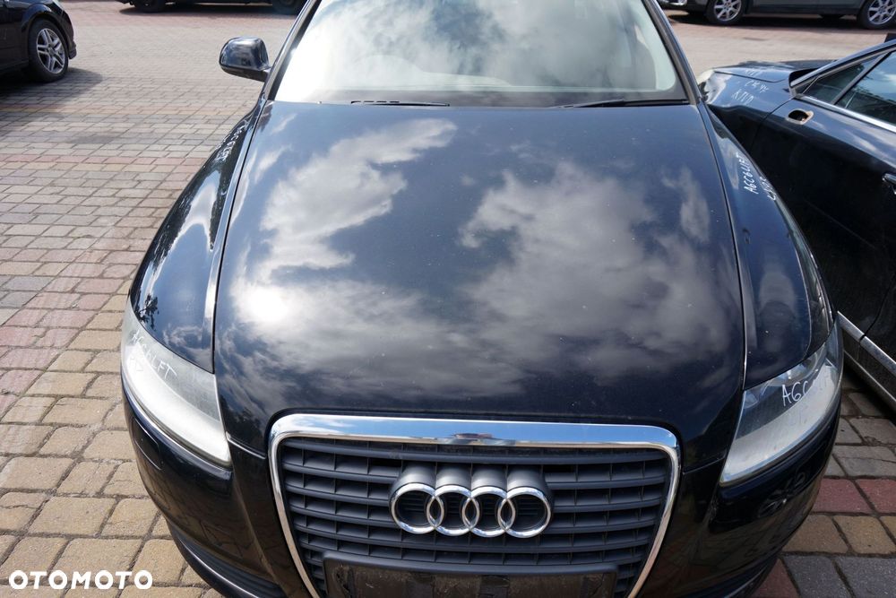 MASKA ZDERZAK BŁOTNIKI LAMPY A6 C6 LIFT LY9B  AUDI 2008-2011 CZARNY PRZÓD KOMPLETNY - 2