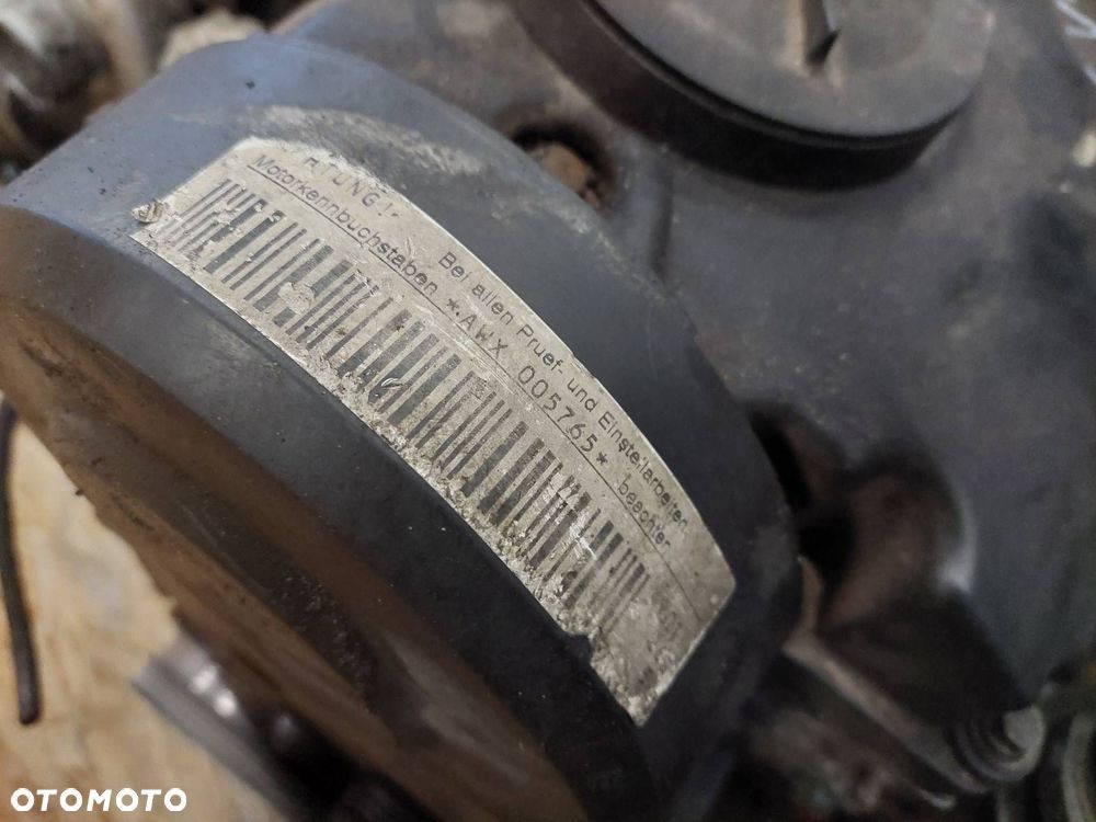 SILNIK DIESEL + POMPOWTRYSKI TURBO AUDI A4 B6 1.9 TDI AWX 038130073Q - 7