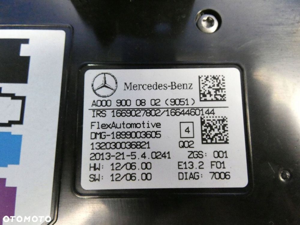 MERCEDES B KLASA W246 A W176 CLA W117 LAMPKA OŚWIETLENIE KABINY PRZÓD PANEL - 3