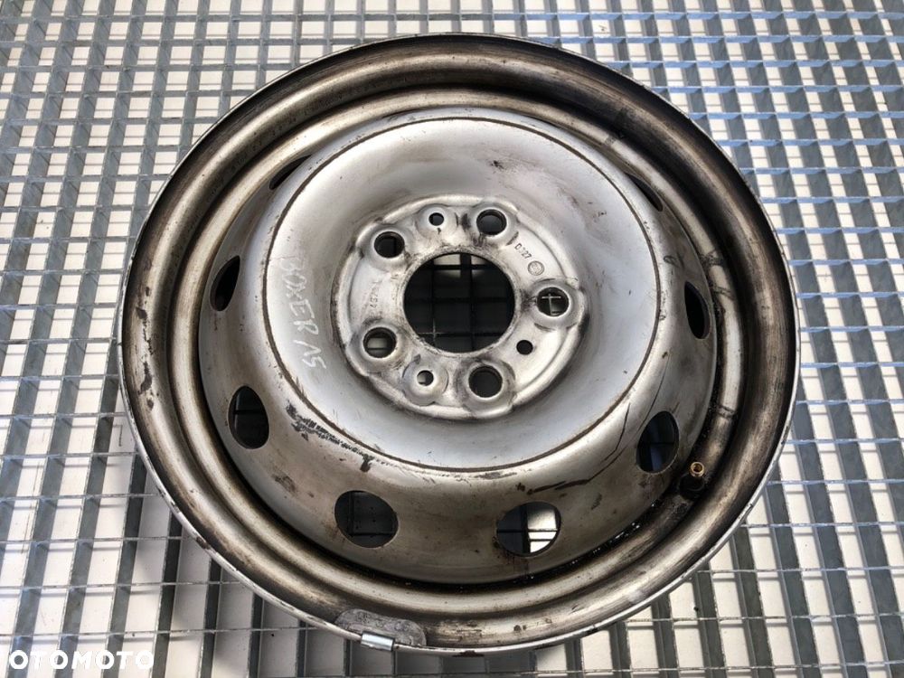 FELGA STALOWA 15  PEUGEOT BOXER Skrzynia 2006 - 2022 2.2 BlueHDi 140 103 kW [140 KM] olej napędowy - 1