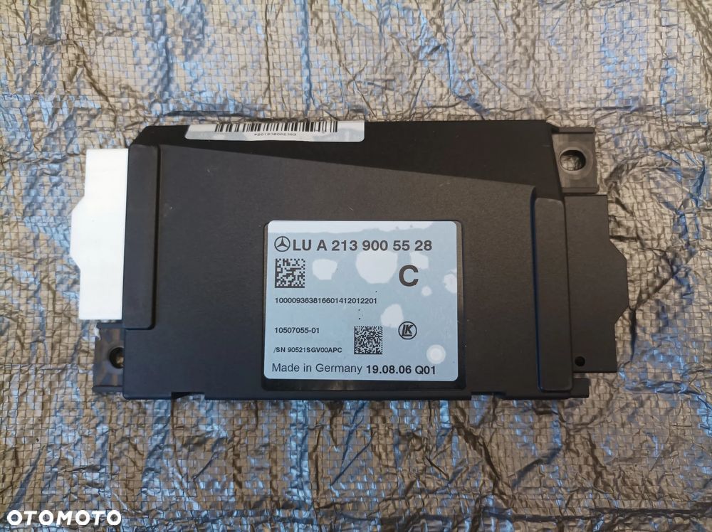MERCEDES W205 W213 MODUŁ STEROWNIK A2139005528 - 1