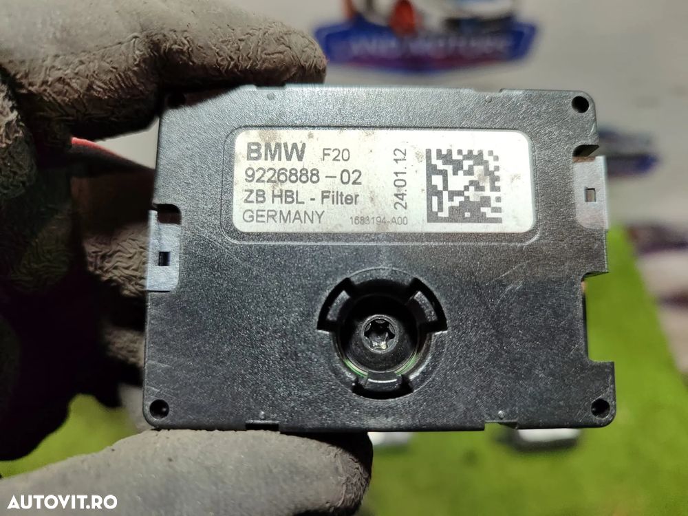 MODUL SCAUN + MODUL ANTENA ( 3 BUC.) + MODUL ALARMA ( 2 BUC.)  BMW SERIA 1 F20 118D SE 2.0 DIESEL 2012 / HATCHBACK 2011-2019 COD OEM 921646801 / 9230911 / 9226888 / 9269634 / 9181453 - 5