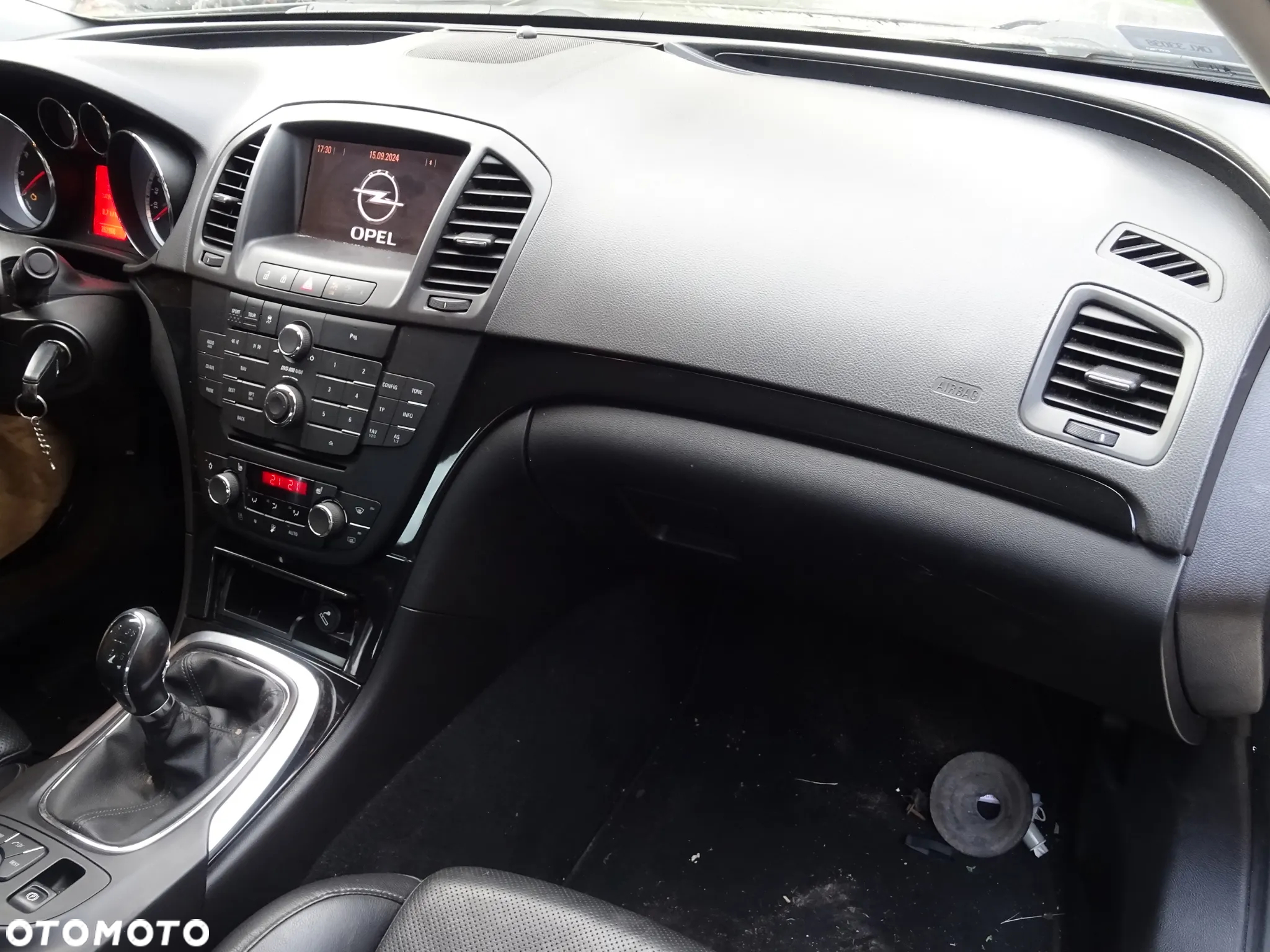 OPEL INSIGNIA A DESKA ROZDZIELCZA KOKPIT KONSOLA CZARNA EUROPA - 2