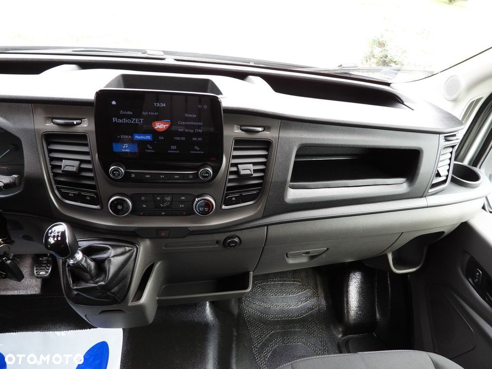 Ford TRANSIT PLANDEKA 10 PALET WEBASTO TEMPOMAT LEDY PNEUMATYKA KLIMATYZACJA  160KM - 30