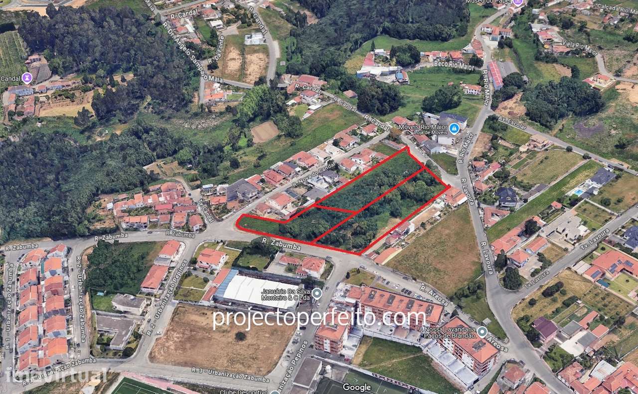 Terreno Urbano  Venda em Paços de Brandão,Santa Maria da Feira - Grande imagem: 5/8