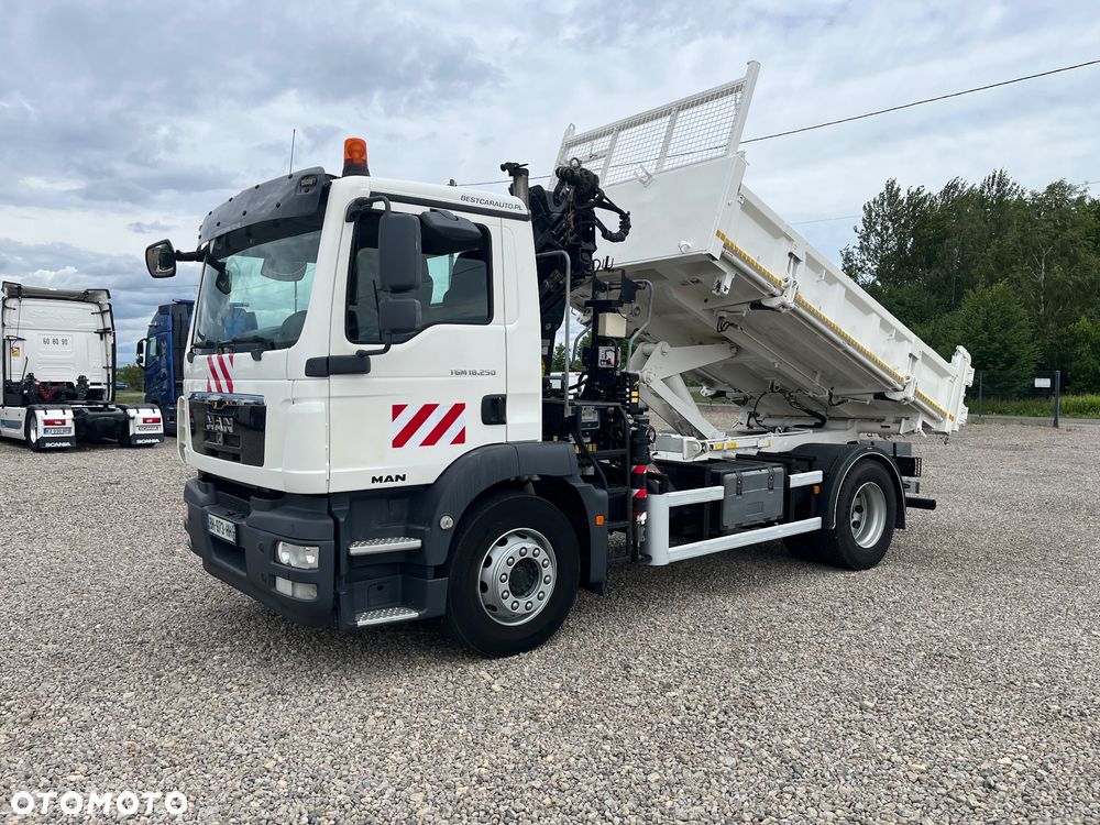 MAN TGM 18.250 EURO 5/ WYWROT 3 STRONY+ HDS HIAB 088/ BORDMATIC - 19