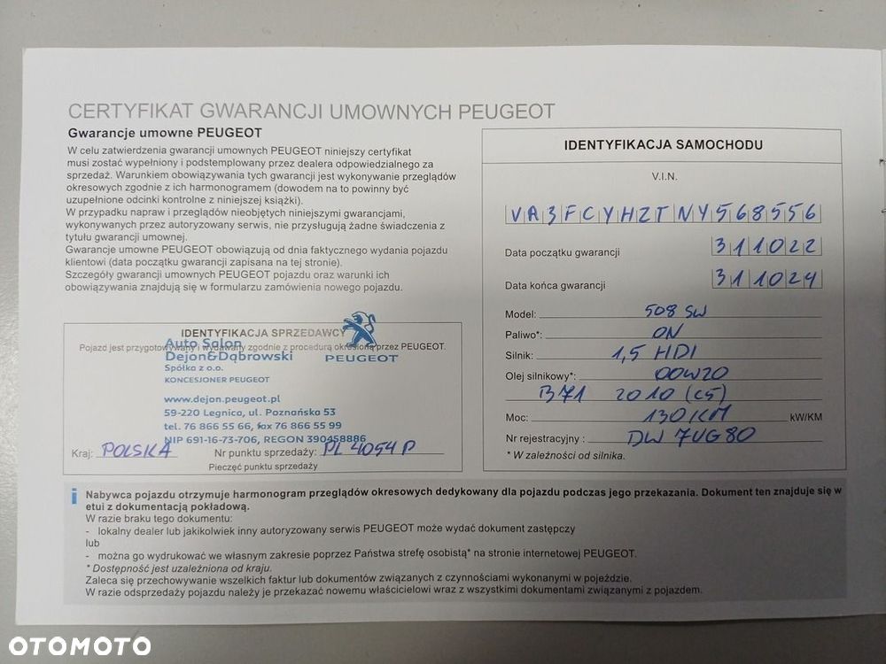 Peugeot 508 1.5 BlueHDi Allure Pack S&S EAT8 - 34