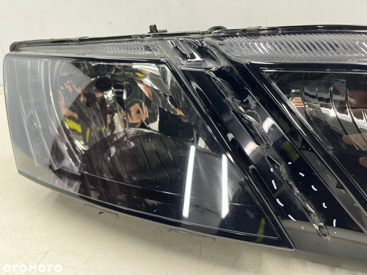 Lampa reflektor Skoda Octavia III LIFT 16-20r. PRAWA przednia H7 DRL LED prawy przód 5e1941016c - 8