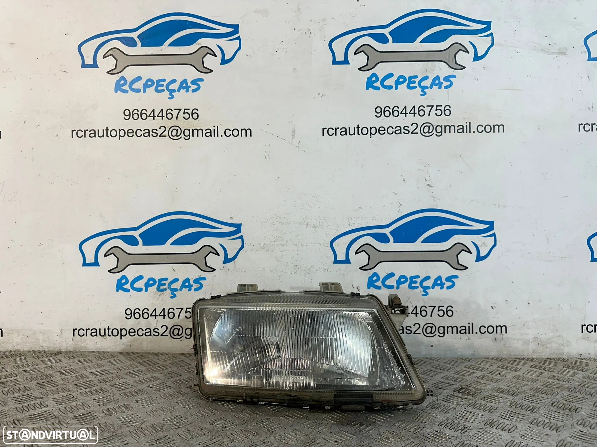 .Otica Farol Frontal Esquerda Direita Original Saab 93 9-3 YS3D 1998 – 2003 - 6