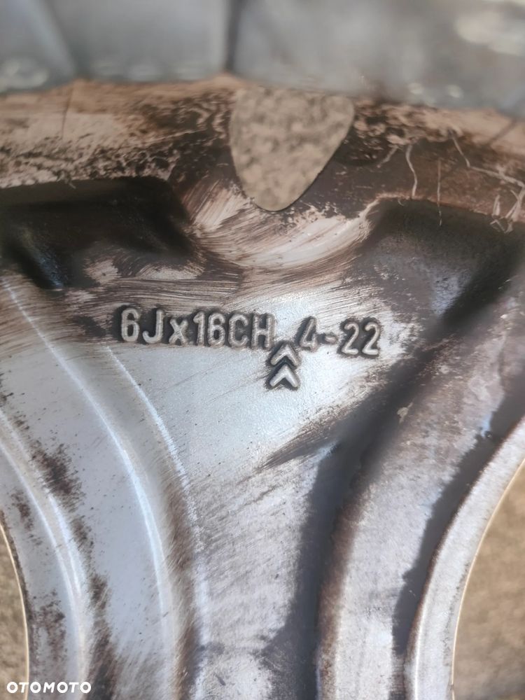 CITROEN FELGA ALUMINIOWA 16 " 4X108 9687753077 - 3