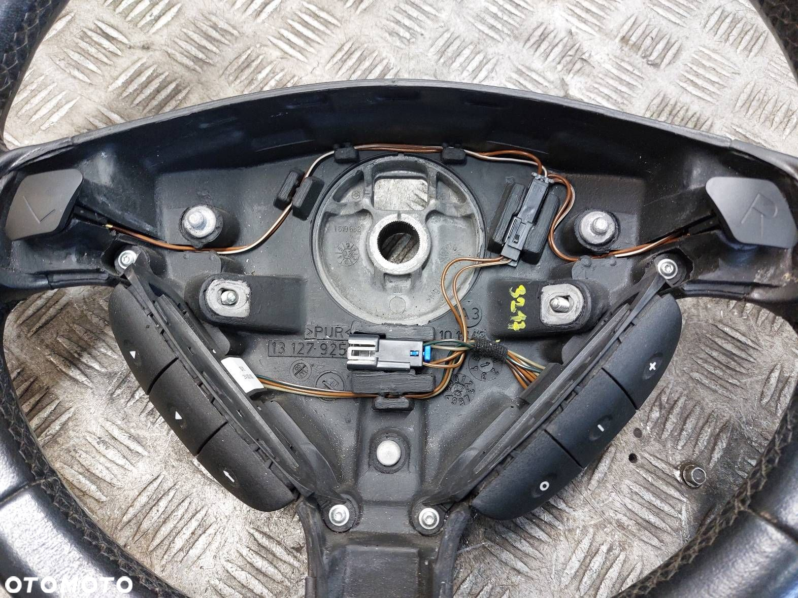 KIEROWNICA MULTIFUNKCJA + PODUSZKA OPEL ASTRA G 13127925 90437285 - 9