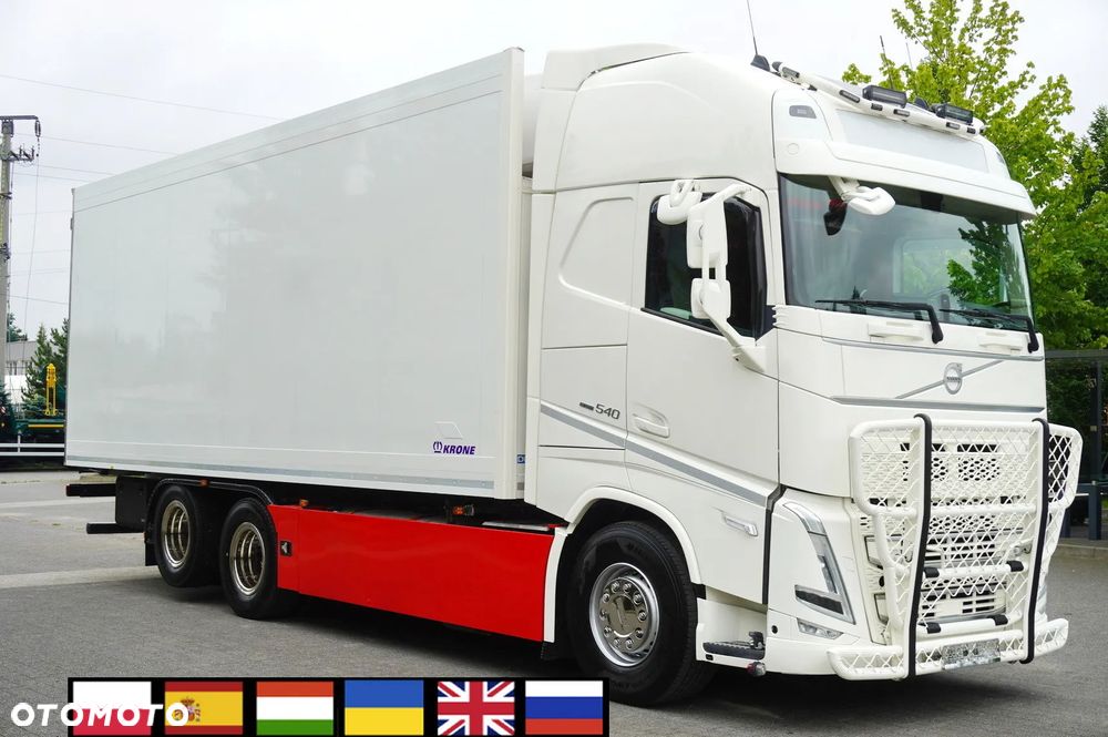 Volvo FH 540 Euro 6 6x2 / Chłodnia Krone 18 EPAL / Carrier Supra 1150 MT / multitemperatura / 280 tys. km! - 1