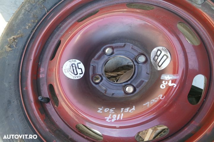 Roata de rezerva R15 195/65 R15 6J15H2M ET27 195/65 R15 6J15H2M ET27 - 5