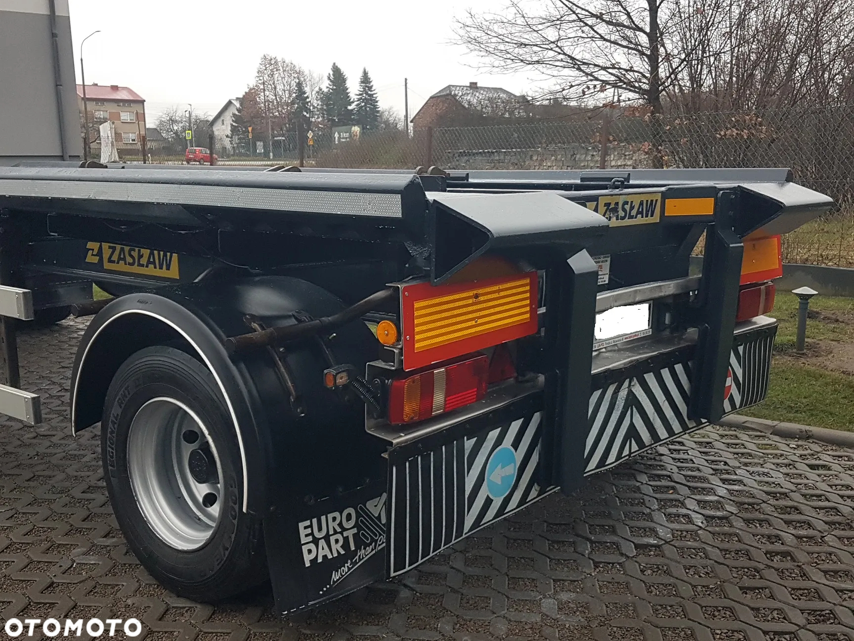 Zaslaw D-659 DO KONTENERÓW HAKOWCA POD KONTENERY 2 OSIE BLIŹNIAKI HUFFERMANN MEILLER WIELTON SKIBICKI - 21