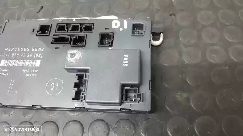 CENTRALINA FECHO MERCEDES-BENZ CLASSE E 2009 -A2118707326 - 4