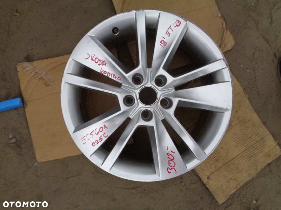 SKODA KODIAQ ALUFELGA 18 ET43 565601025C - 1