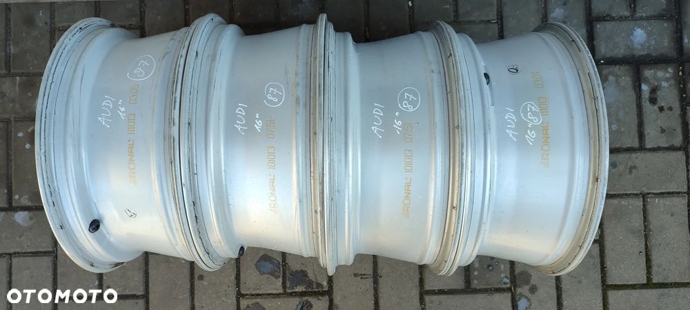 FELGI ALUMINIOWE 8V0601025BM 5x112 6,5Jx16 CALI ET46 RONAL AUDI A38P/A38V A4 A6 KOMPET 4 SZTUKI - 11