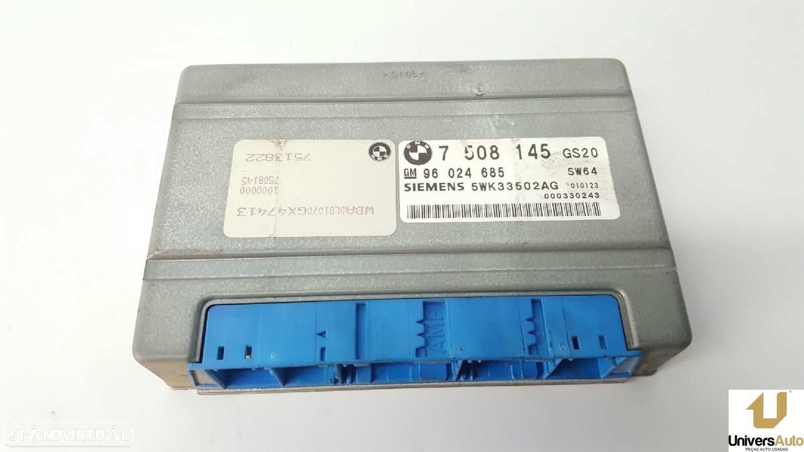CENTRALINA CAIXA DE VELOCIDADES AUTOMÁTICA BMW SERIE 5 BERLINA (E39) 530D - 1