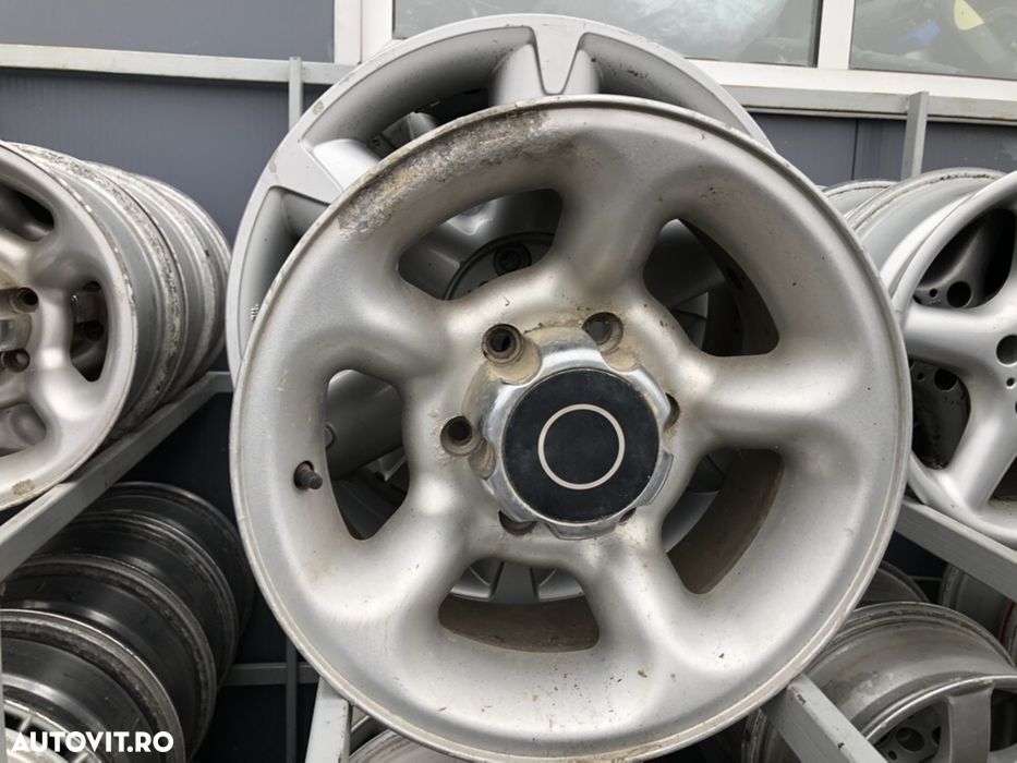 Jante r15 distanță între prezoane 6x1397 ET 0 toyota land Cruiser mitsubishi pajero l200 etc aliaj et bun 6 139 lj70 fj70 - 1