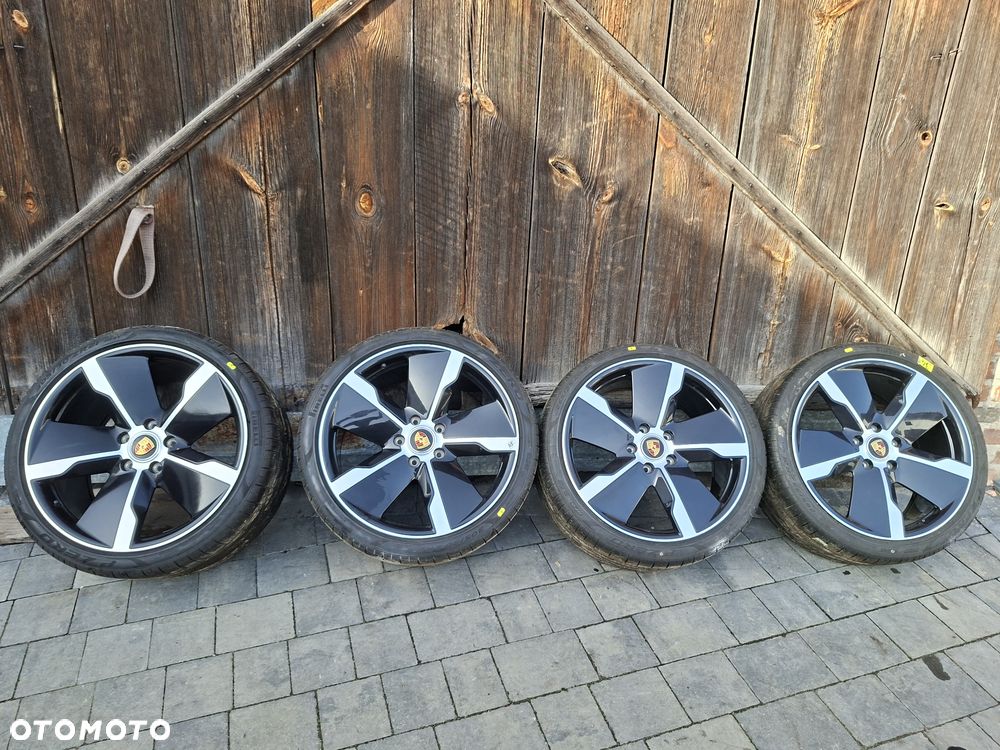 Sprzedam koła do Porsche Taycan 21cali Opony jak nowe dot21 - 1