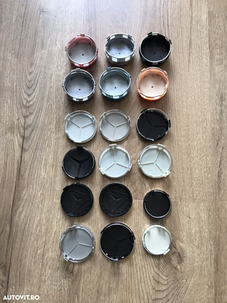 Capace Roti Jante compatibil Mercedes Benz Amg 75mm si 60mm - 2