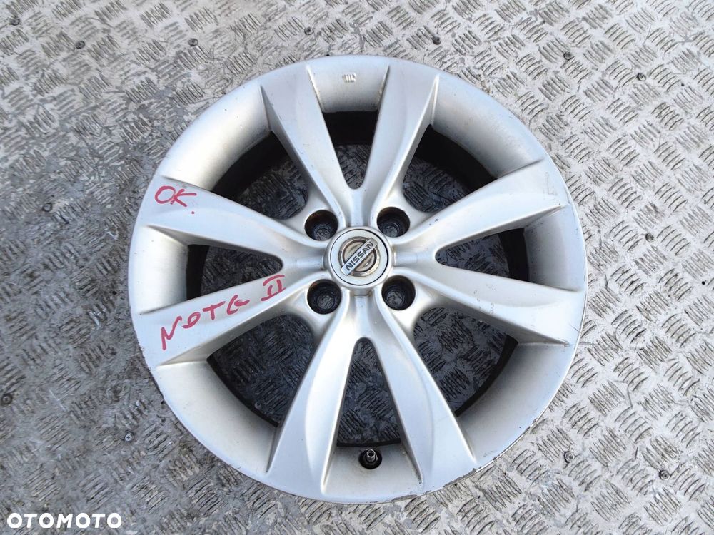 alufelga nissan note e12 16" 4x100 et 45 - 1