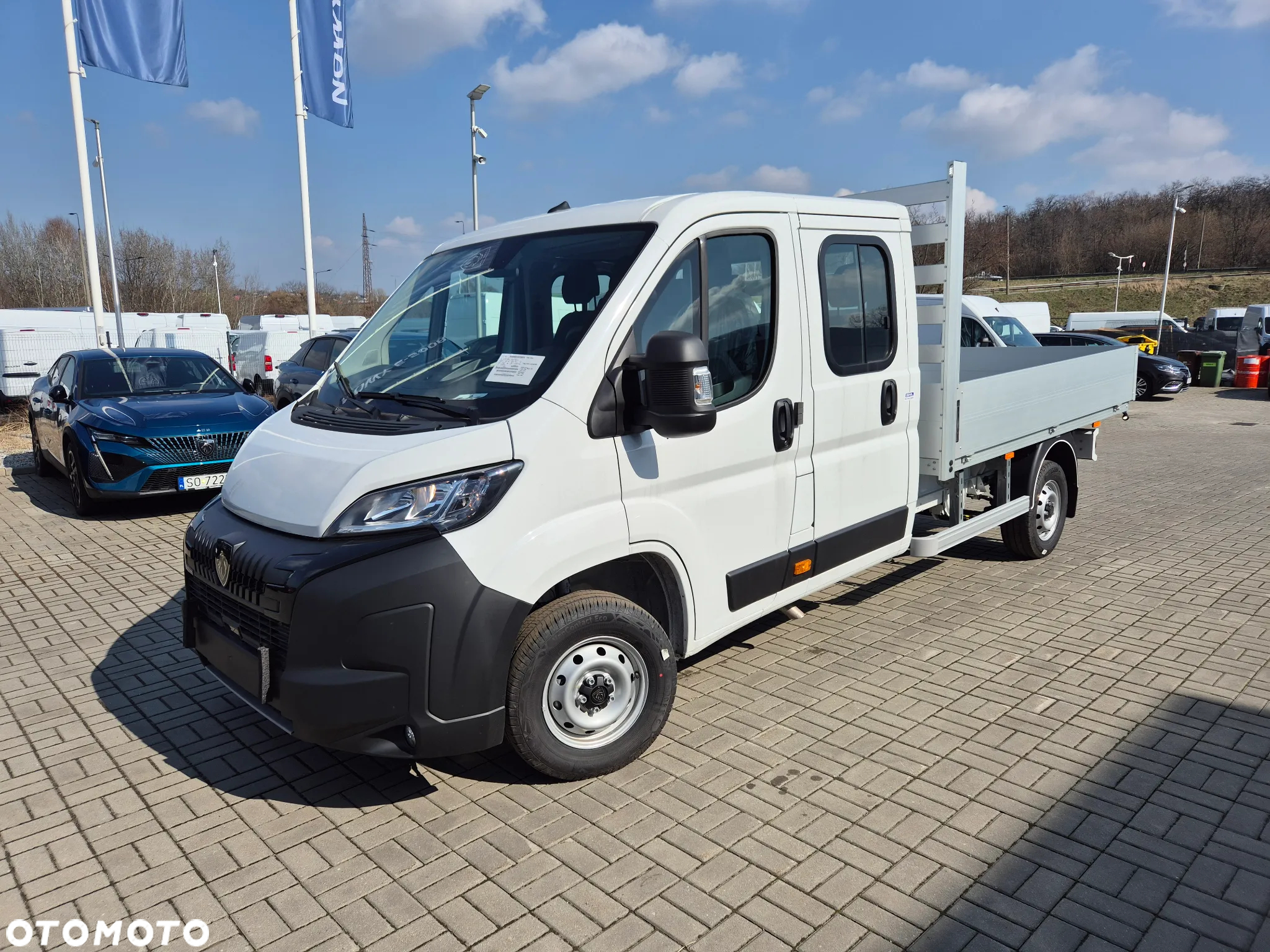 Peugeot Boxer Podwójna Kabina L3 2.2 140KM 7miejsc Skrzynia 2.9 x 2.1 + HAK !! OD RĘKI !! - 2