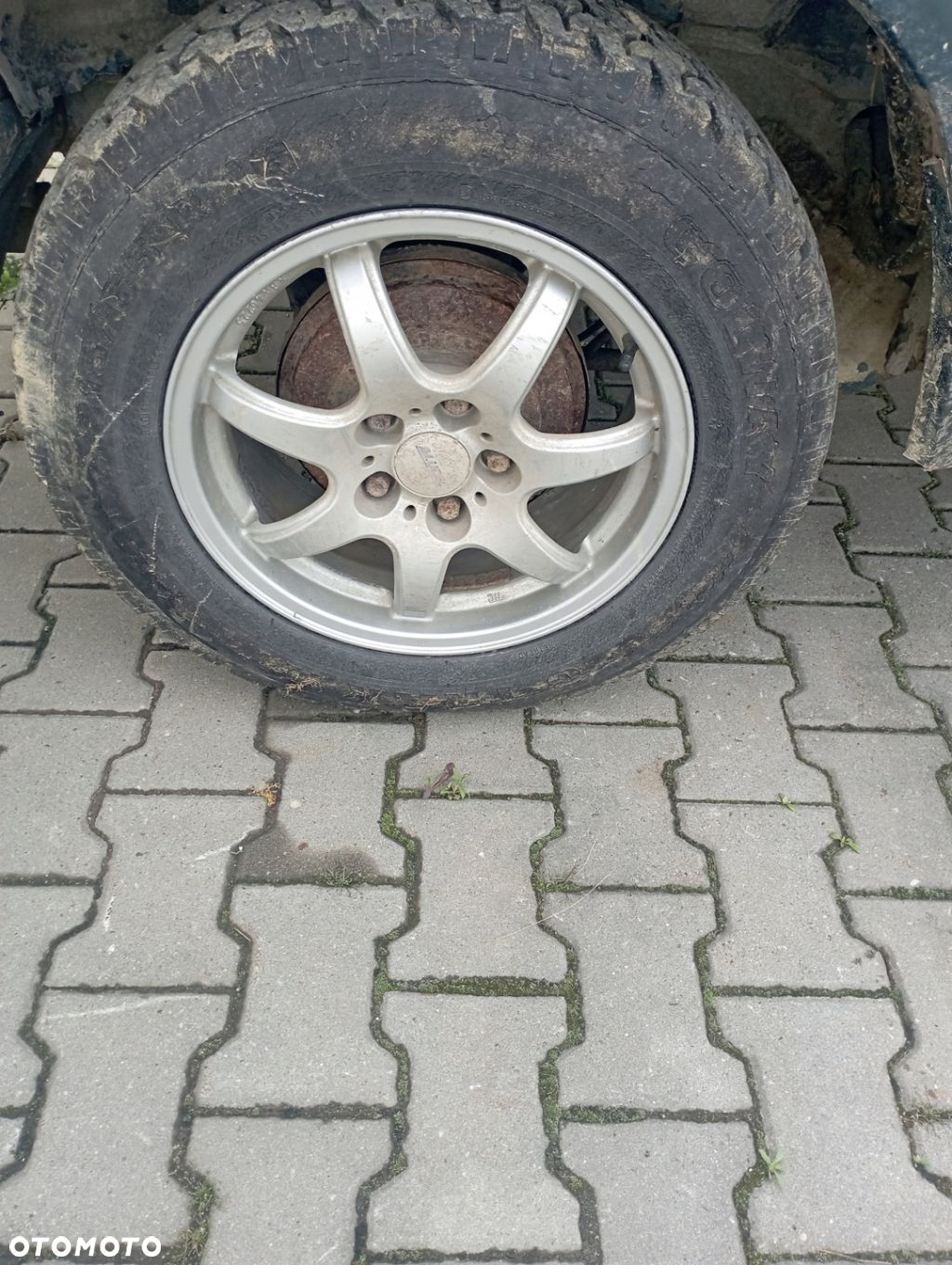 MITSUBISHI PAJERO II FELGI ALUMINIOWE R16 Z OPONAMI - 4