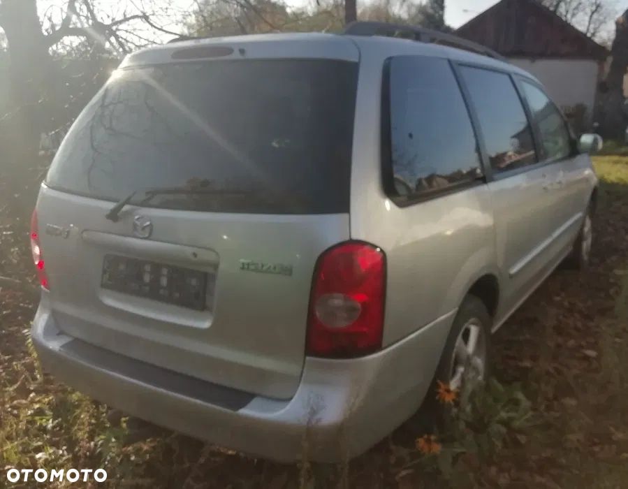 Mazda MPV LW (99-04r.) 2.0 D 136KM. Silnik RF5C skrzynia AC0217150 lakier 22V - SUNLIGHT SILVER. Cały na części - 2