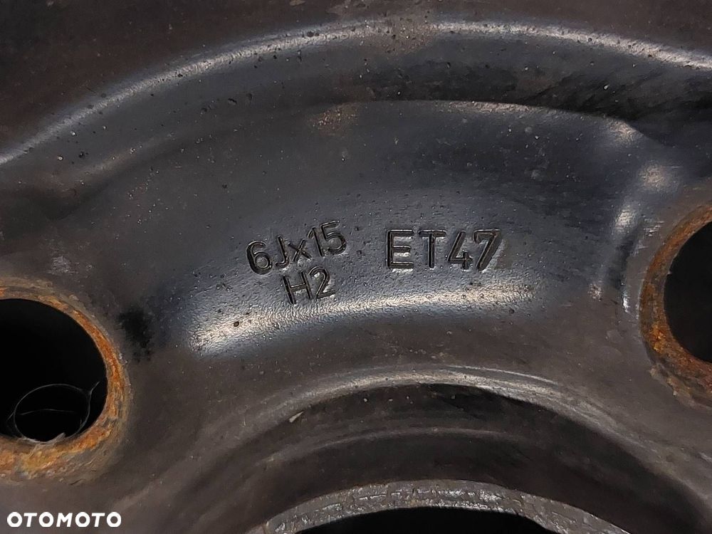 FELGI STALOWE 4 SZT 5x112 6Jx15 ET47 FI57,1 SKODA VW - 7