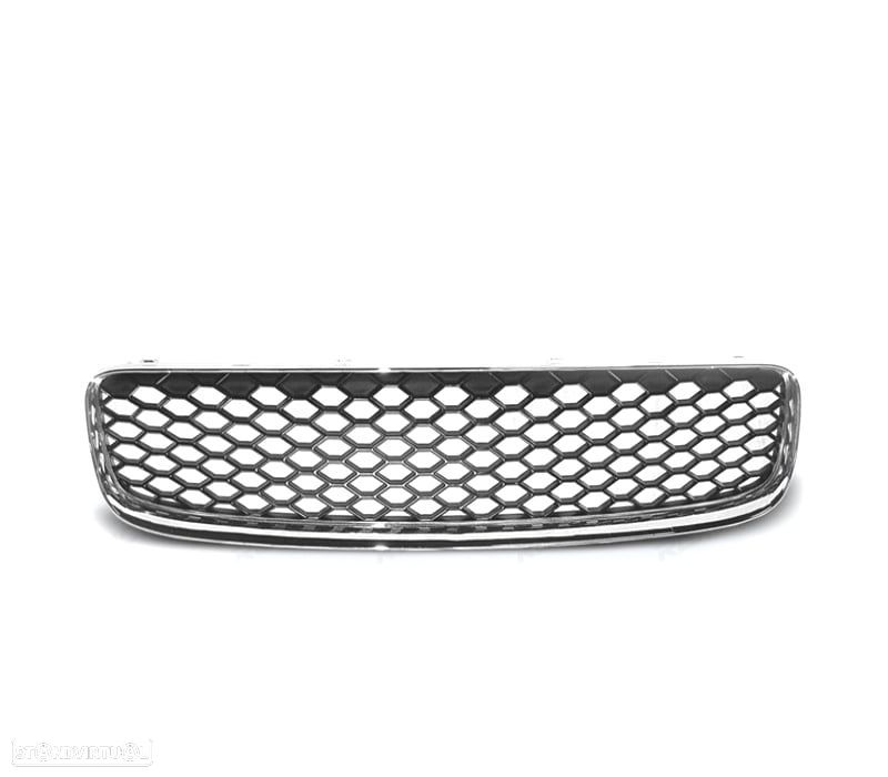 GRELHA AUDI TT 98-05 LOOK RS CROMADA - 1