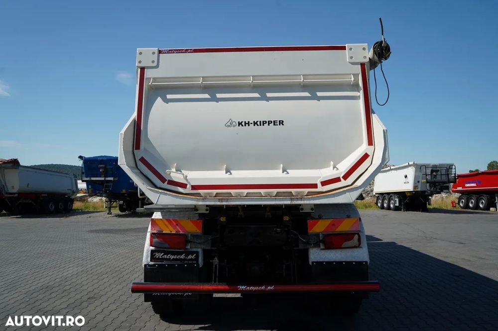 MAN TGS 41.460 / 8x8 / BASCULANTE SPATE / MANUAL / KH-KIPPER / EURO 6 / 2019 / CONTRACTUL DE SERVICE - 15